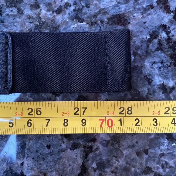 H&M Waist Belt w/ Rectangular Metal Front Plate - Picture 4 of 6